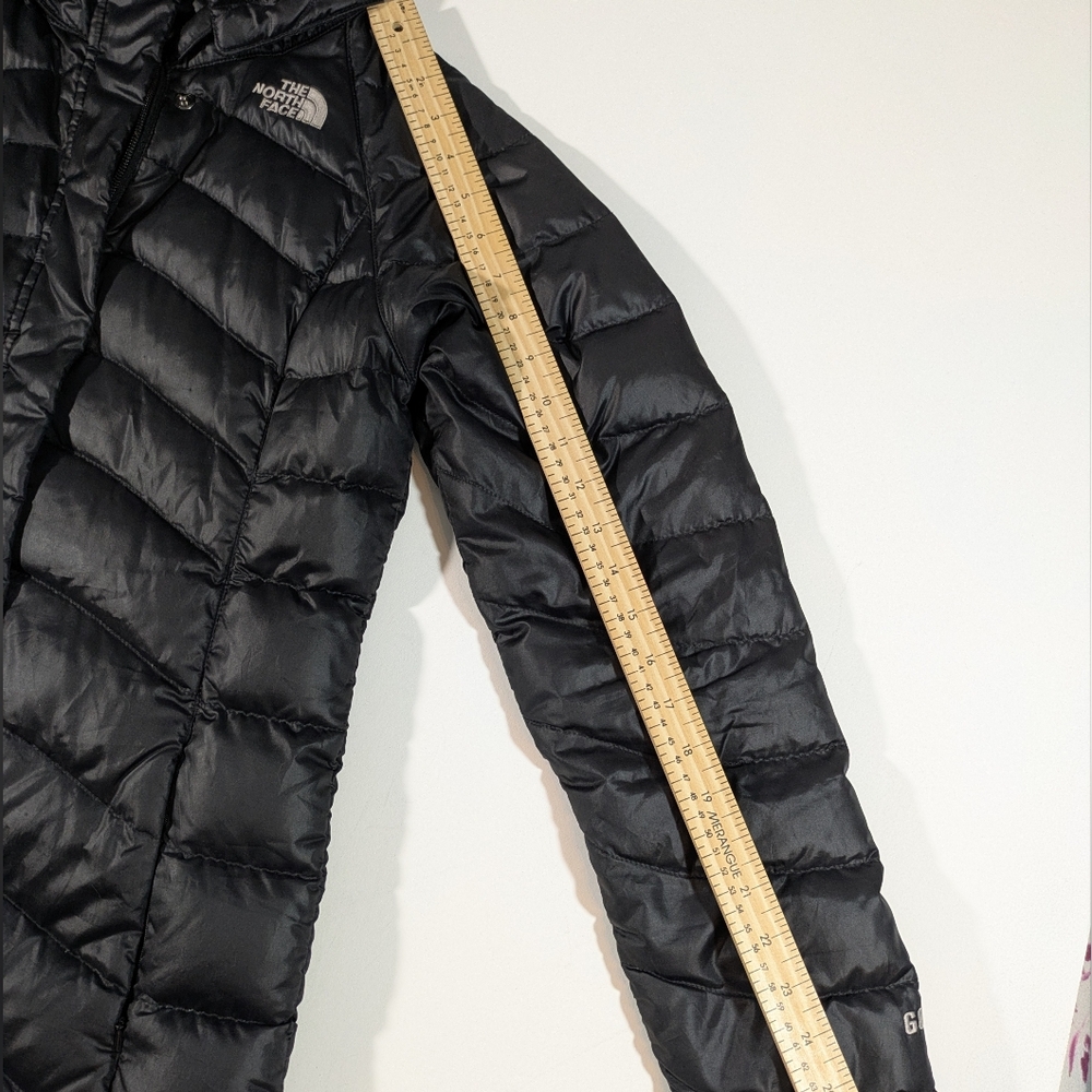2011 The North Face 600 Women's Black Hooded Down Puffer Coat Size Small - Picture 11 of 16